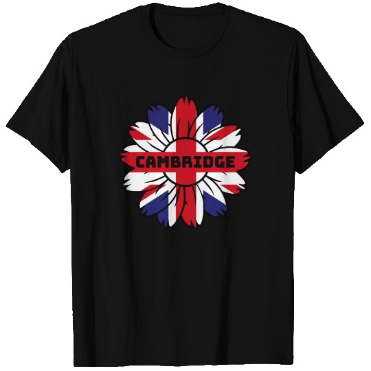 Union JackBritish Flag England UK Cambridge T Shirts
