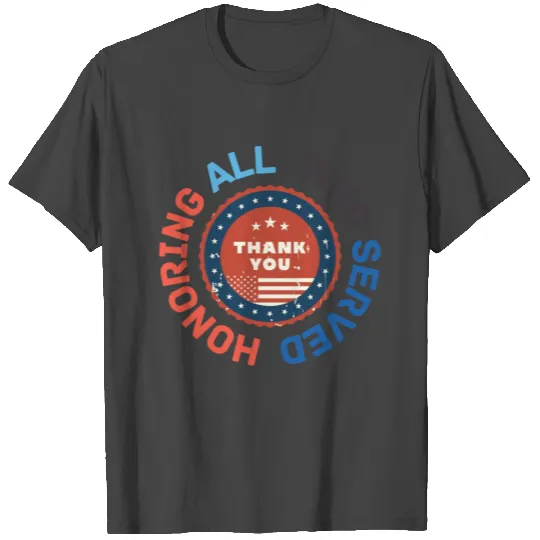 Thank You Veterans l Veterans Day Gift Idea T Shirts