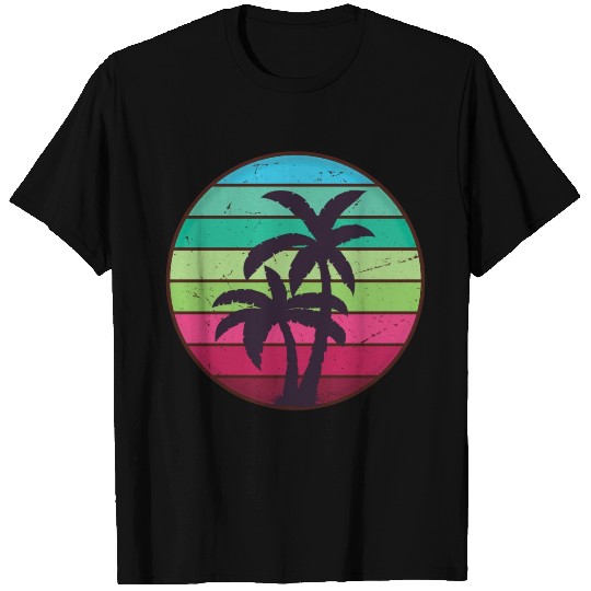 Palm Tree Tropical Beach T Shirts