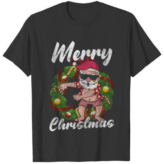 Winter Santa Claus Children T Shirts