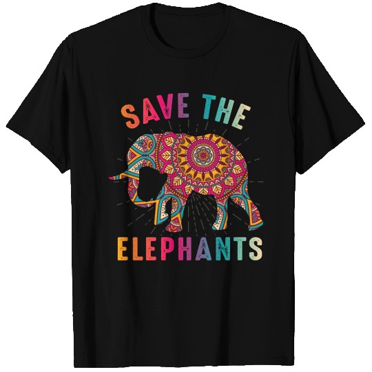 Save The Elephants Earth Day Climate Change T Shirts
