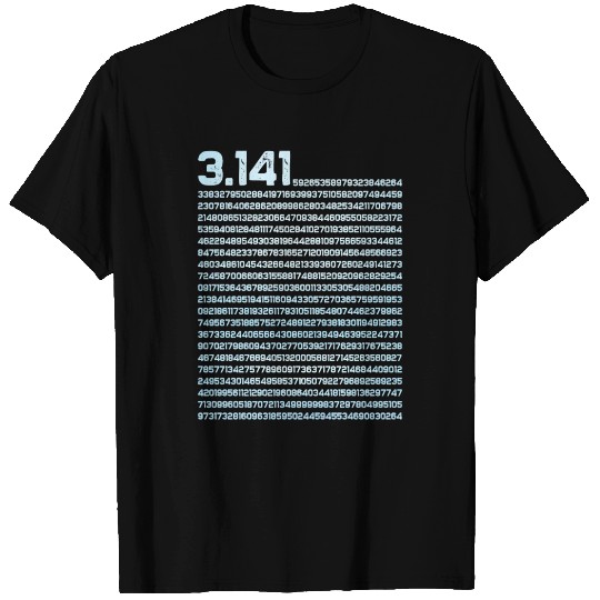 3.14 Pi Math Teacher Physics Irrational Number T Shirts