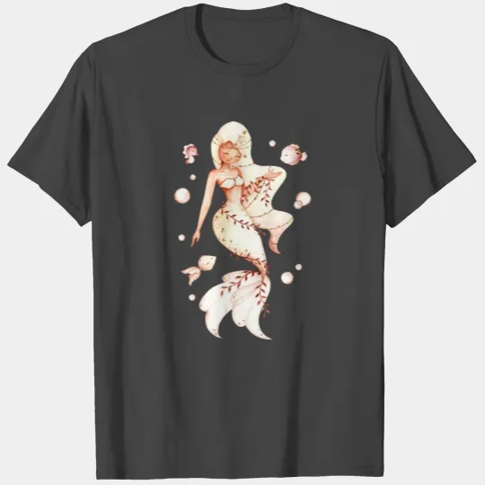 beige mermaid T Shirts