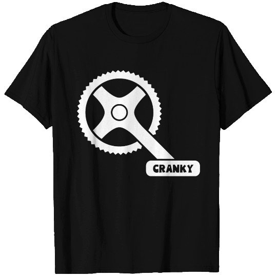 Cranky - Funny Cyclist Gift T Shirts