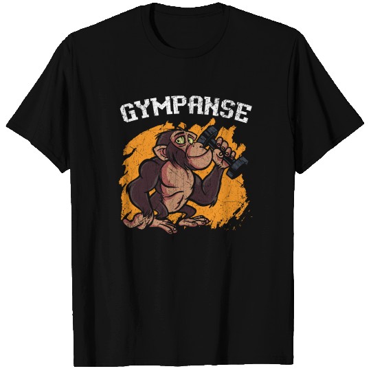 Gympanse Chimpanzee Monkey Animal Zookeeper T Shirts