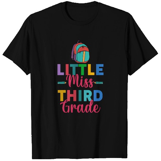 Little Third Grade Student 3rd Grader Teacher Gift T Shirts