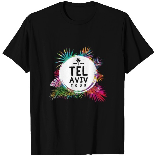 Tel Aviv Tour Colorful T Shirts