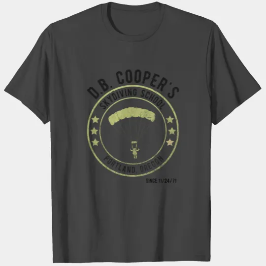 DB Coopers Skydiving School Portland Oregon T Shirts