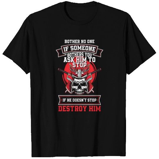 Fighter Katana Martial Arts Japanese T Shirts