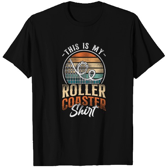 Roller Coaster Vintage Retro This T Shirts