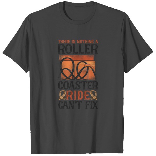 Roller Coaster Vintage Retro There T Shirts