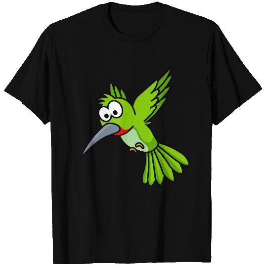 Hummingbird cartoon animal T Shirts