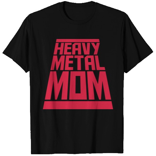 stripe heavy metal mom T Shirts