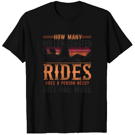 Roller Coaster Vintage Retro How T Shirts
