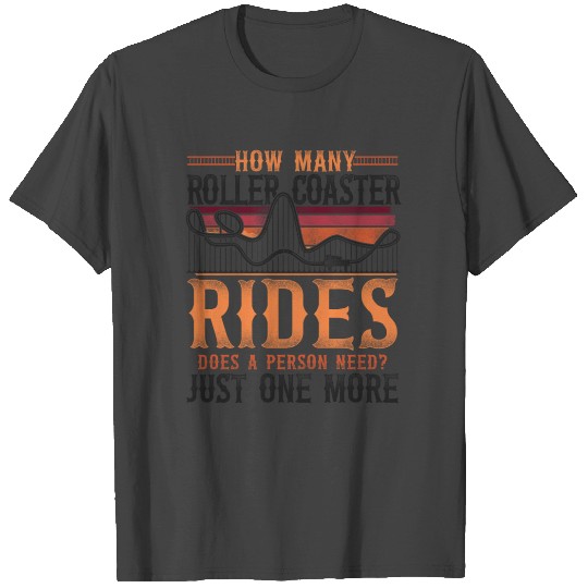 Roller Coaster Vintage Retro How T Shirts