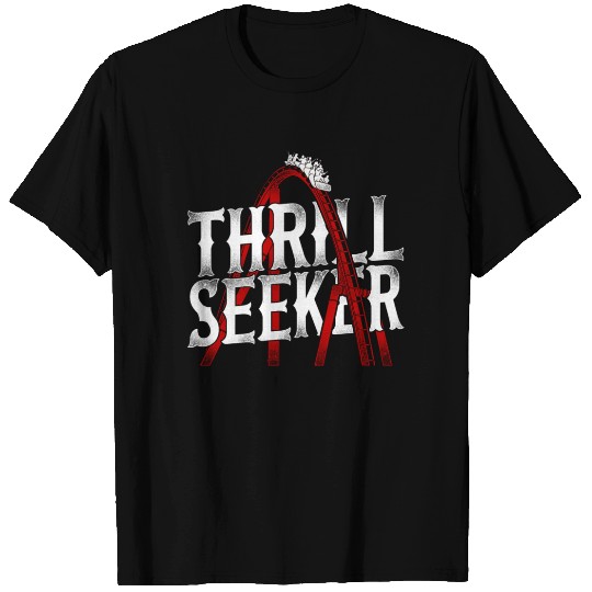 Roller Coaster Vintage Thrill T Shirts