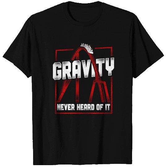 Roller Coaster Vintage Gravity T Shirts