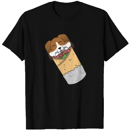 Basset Hound Mexican Burrito T Shirts