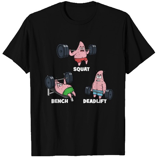 Majin Buu vs Patrick - Funny Anime Gym T Shirts