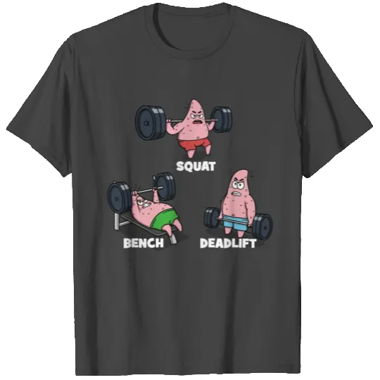 Majin Buu vs Patrick - Funny Anime Gym T Shirts