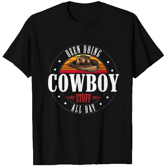 Western Sheriff Star America T Shirts