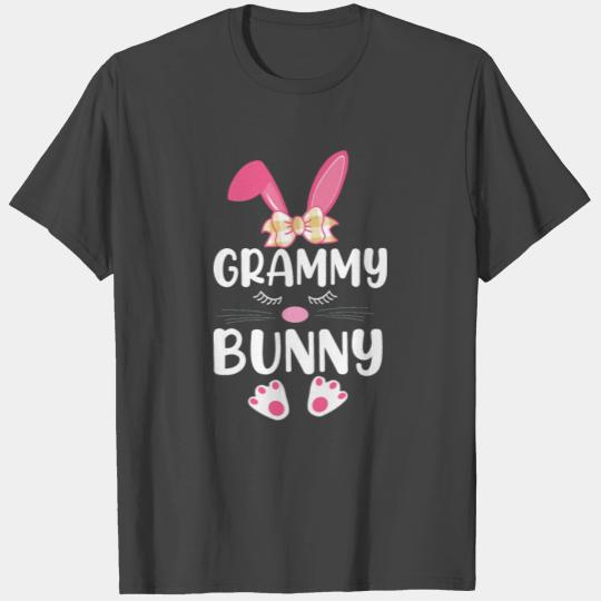 Grammy Bunny Cute Easter Day Grandma Granny Women T Shirts