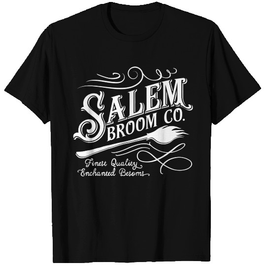 Salem Broom Company Est 1692 Halloween T Shirts