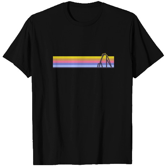 Roller Coaster Retro Vintage T Shirts