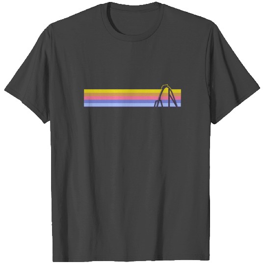 Roller Coaster Retro Vintage T Shirts
