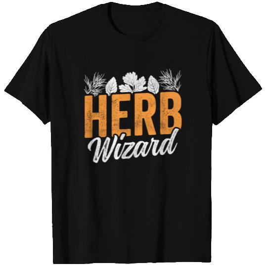 Herbs Wizard Herbalist Herbalism Gardening Herb T Shirts
