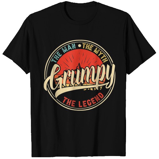 Grumpy The Man The Myth The Legend T Shirts
