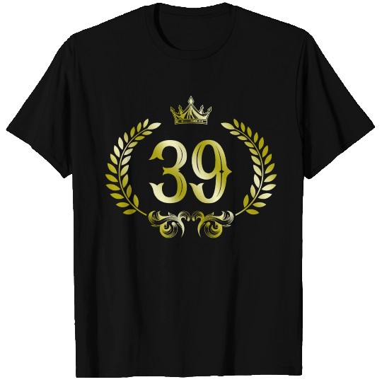 39 number wreath T Shirts