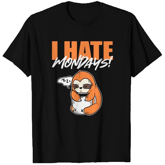 I Hate Mondays Sleepyhead Gift T Shirts