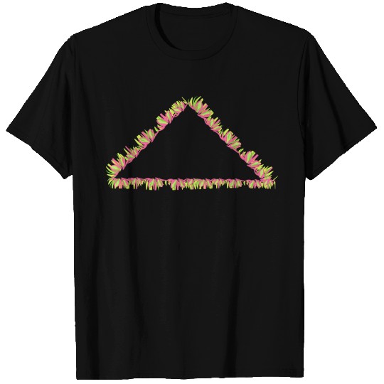 triangle nature icon grass T Shirts