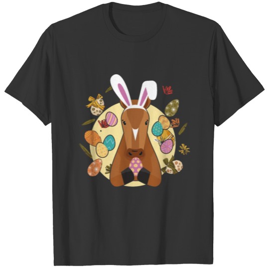 Easter Egg Bunny Horse Holy Week Sunday of Pascha T Shirts