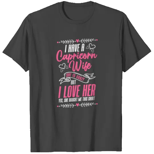 Capricorn Birthday Capricorn Saying T Shirts
