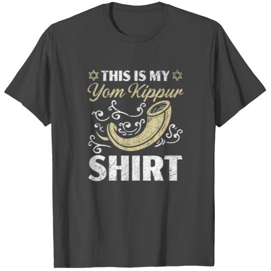 Holy Day Jerusalem Judaism This Is My Yom Kippur T Shirts