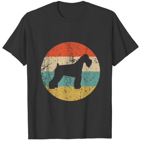 Schnauzer Vintage Retro Schnauzer Dog T Shirts