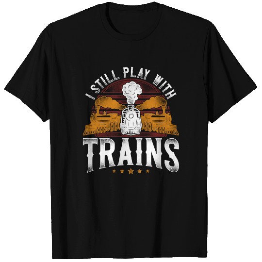 Steam Train Driver Trainspotting T Shirts