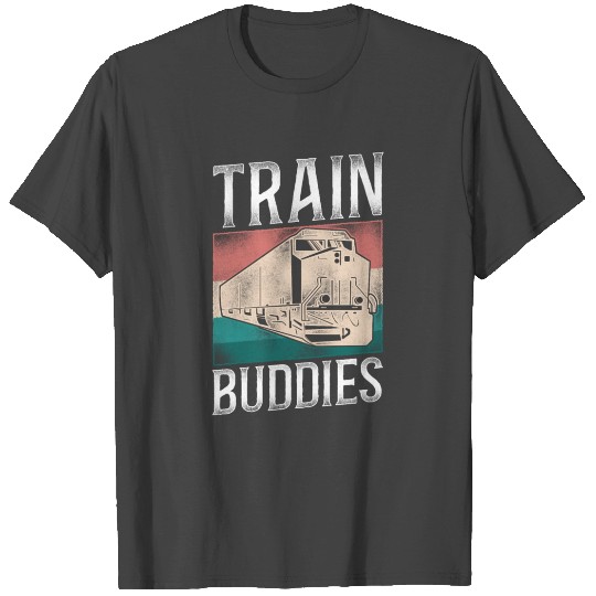 Freight Diesel Train Driver T Shirts