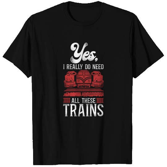 Freight Diesel Train Driver T Shirts