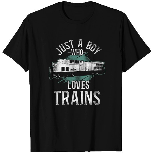 Freight Diesel Train Driver T Shirts