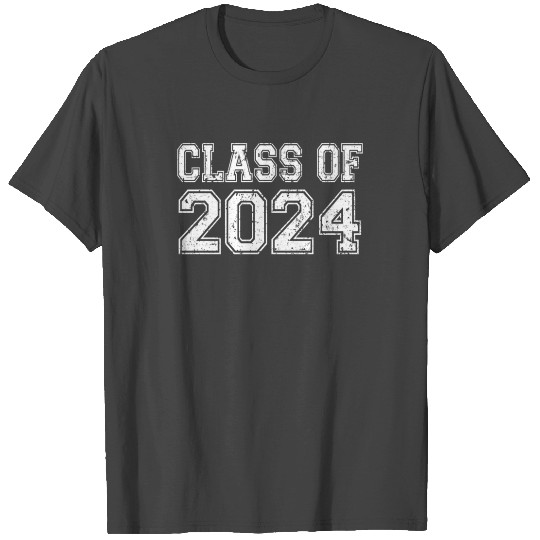 Class Of 2024 Graduation Vintage T Shirts