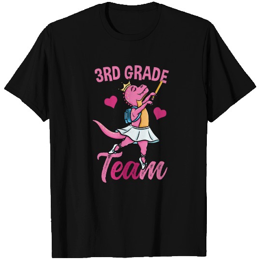 3rd Grade Team Ballet Back To School Girls T Shirts