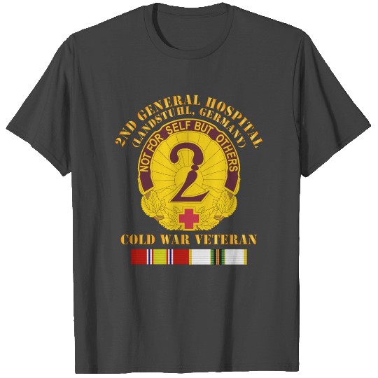 Army 2nd General Hospital Landstuhl FRG w COLD SVC T Shirts