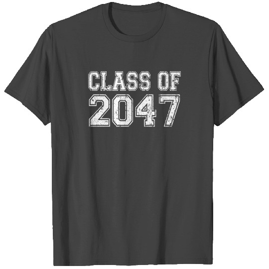 Class Of 2047 Graduation Vintage T Shirts