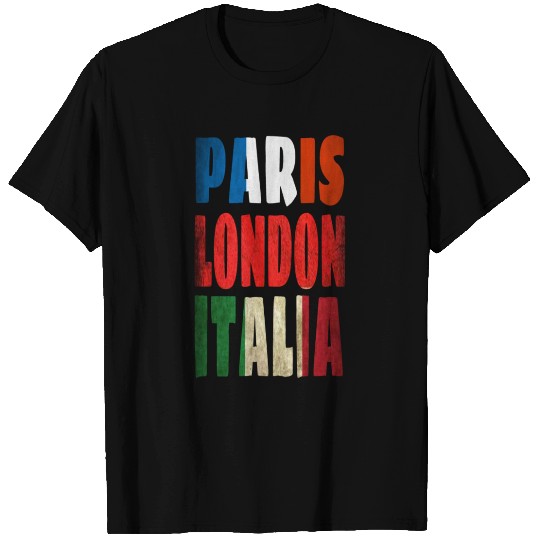 Paris Italia London T Shirts
