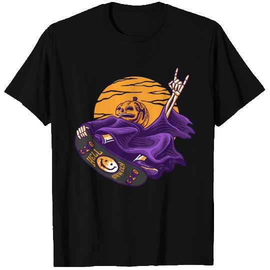 GRIM REAPER SKATEBOARD T Shirts