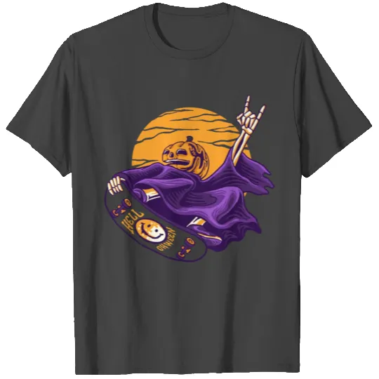 GRIM REAPER SKATEBOARD T Shirts