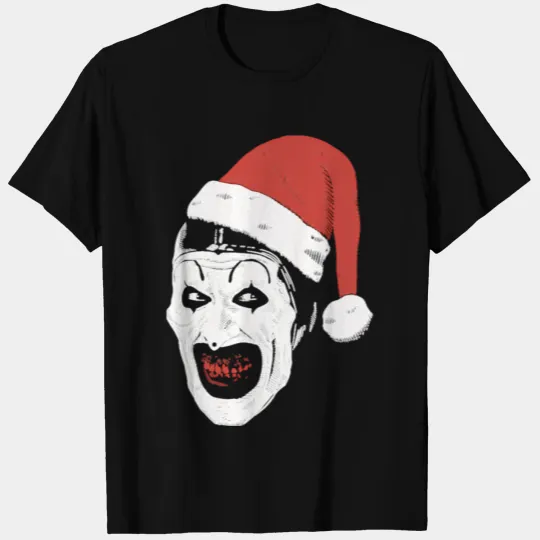 Art Christmas T Shirts Funny Clown terrifier